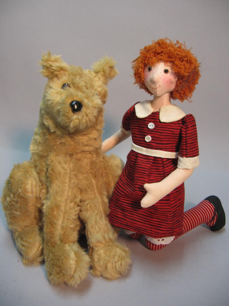 8" Annie and Sandy  by Julie McCullough - Magic Threads