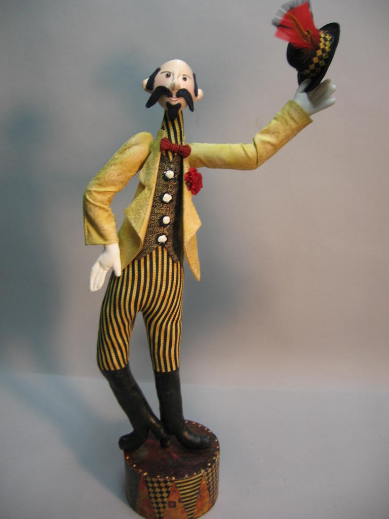 20"The Ringmaster from Barnum   by Julie McCullough - Magic Threads